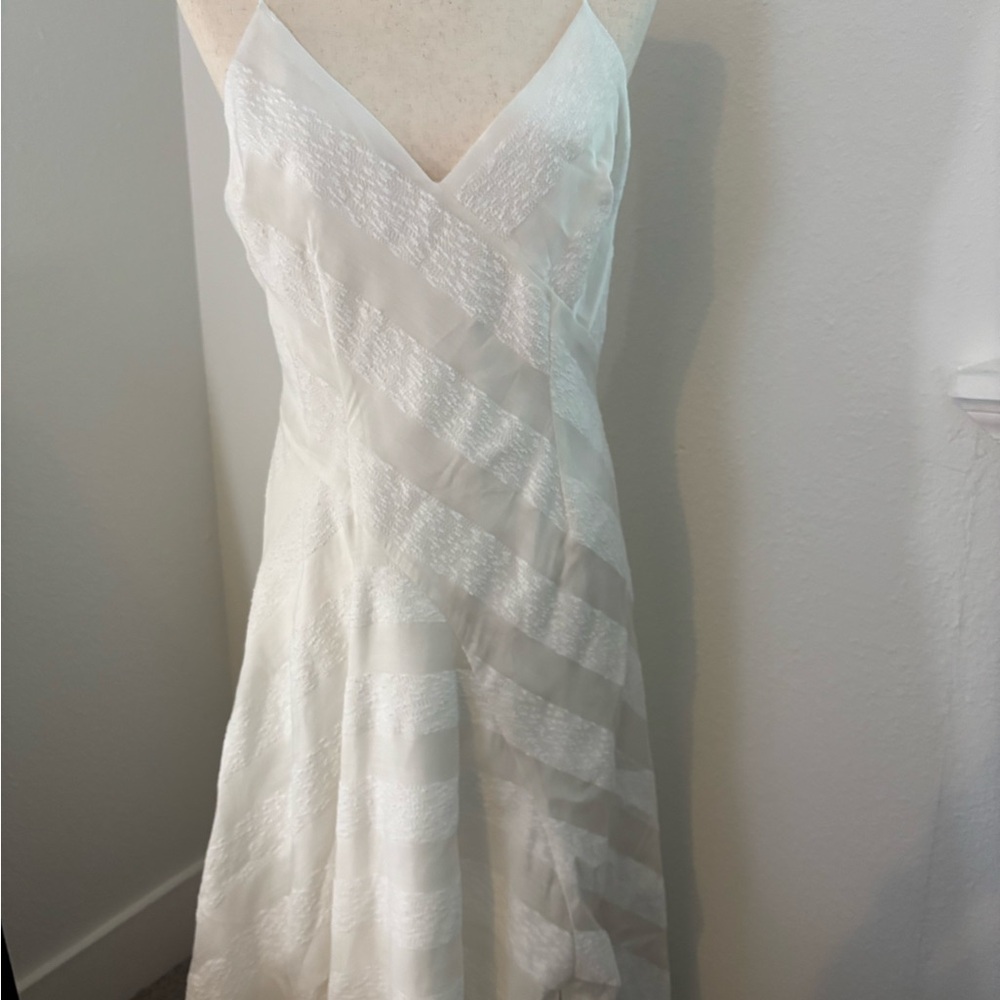 KEEPSAKE the Label White Sleeveless Sundress with Spaghetti Straps